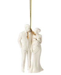 Lenox 2025 Bride & Groom Ornament