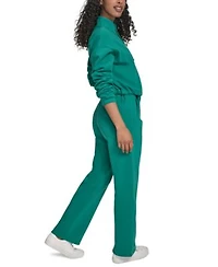 Calvin Klein Performance Womens Fleece Half Zip Top Sweatpants
