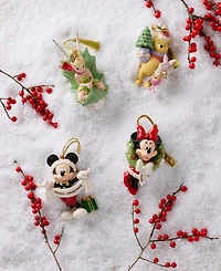 Lenox 2025 Holiday Wreath Minnie Mouse Ornament