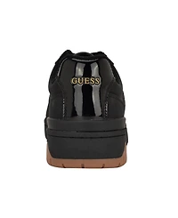 Guess Men's Nastele Branded Lace Up Casual Sneakers