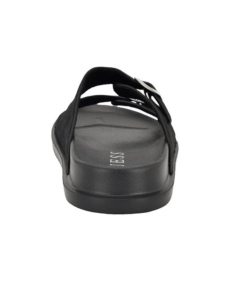 Guess Men's Verone Double Strap Fashion Slides
