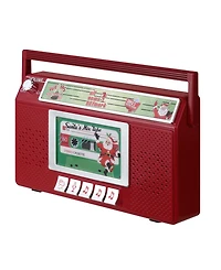 Mr. Christmas 7" Santa's Boom Box Radio