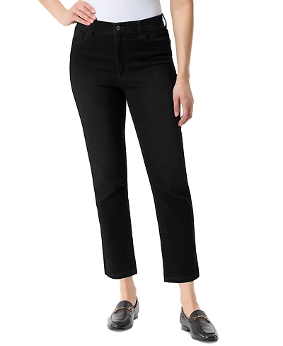 Gloria Vanderbilt Women's Knitology Cali Straight-Leg Ankle Jeans