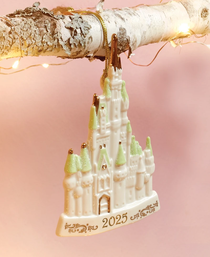 Lenox 2025 Cinderella Castle Ornament
