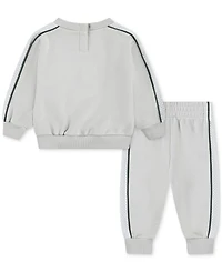 Nike Baby Boys Pe Crewneck Sweatshirt & Pants, 2 Piece Set