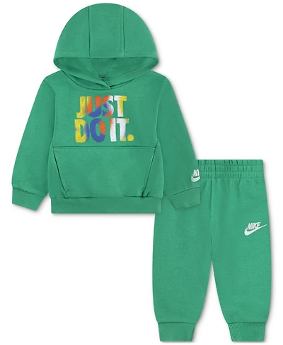 Nike Baby Boys Sportswear Reveal Fleece Hoodie & Pants, 2 Piece Set