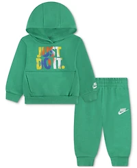 Nike Baby Boys Sportswear Reveal Fleece Hoodie & Pants, 2 Piece Set