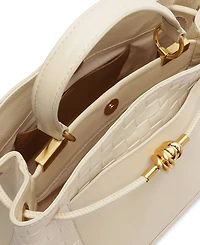 Arezzo Delphine Large Leather Shopping Bag