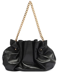 Arezzo Cleo Small Leather Clutch