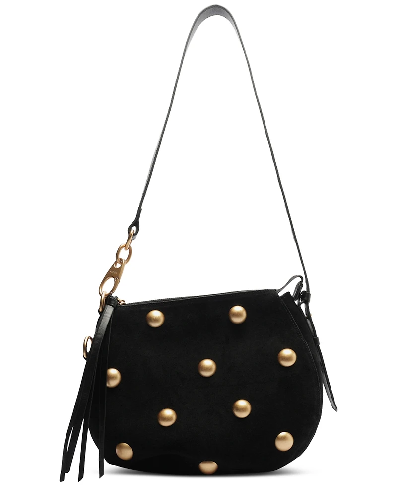 Arezzo Jamie Medium Suede Crossbody