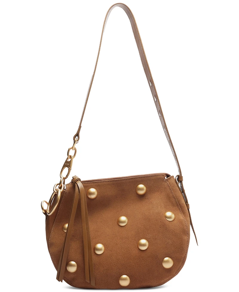 Arezzo Jamie Medium Suede Crossbody