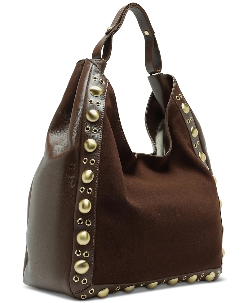 Arezzo Owen Large Suede Hobo