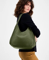Style & Co Medium Woven Four Poster Bag, Macy's Exclusive
