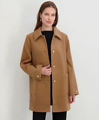 Tahari Women's Collared Single-Breasted Coat