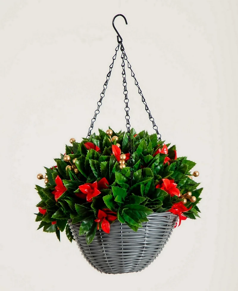 Nearly Natural 24" Pre-Lit Uv Resistant Artificial Christmas Led Lights Indoor and Outdoor