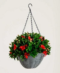 Nearly Natural 24" Pre-Lit Uv Resistant Artificial Christmas Led Lights Indoor and Outdoor