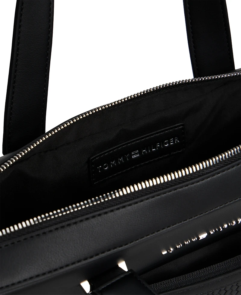 Tommy Hilfiger Men's Woven Computer Bag