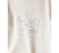 Carter's Baby Girls Daddy's Little Princess Cotton Long-Sleeve Bodysuit & Pants, 2 Piece Set