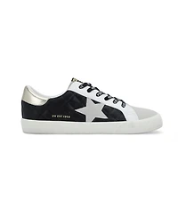 Vintage Havana Grande - Black Grey Quilted Women's's Sneaker by