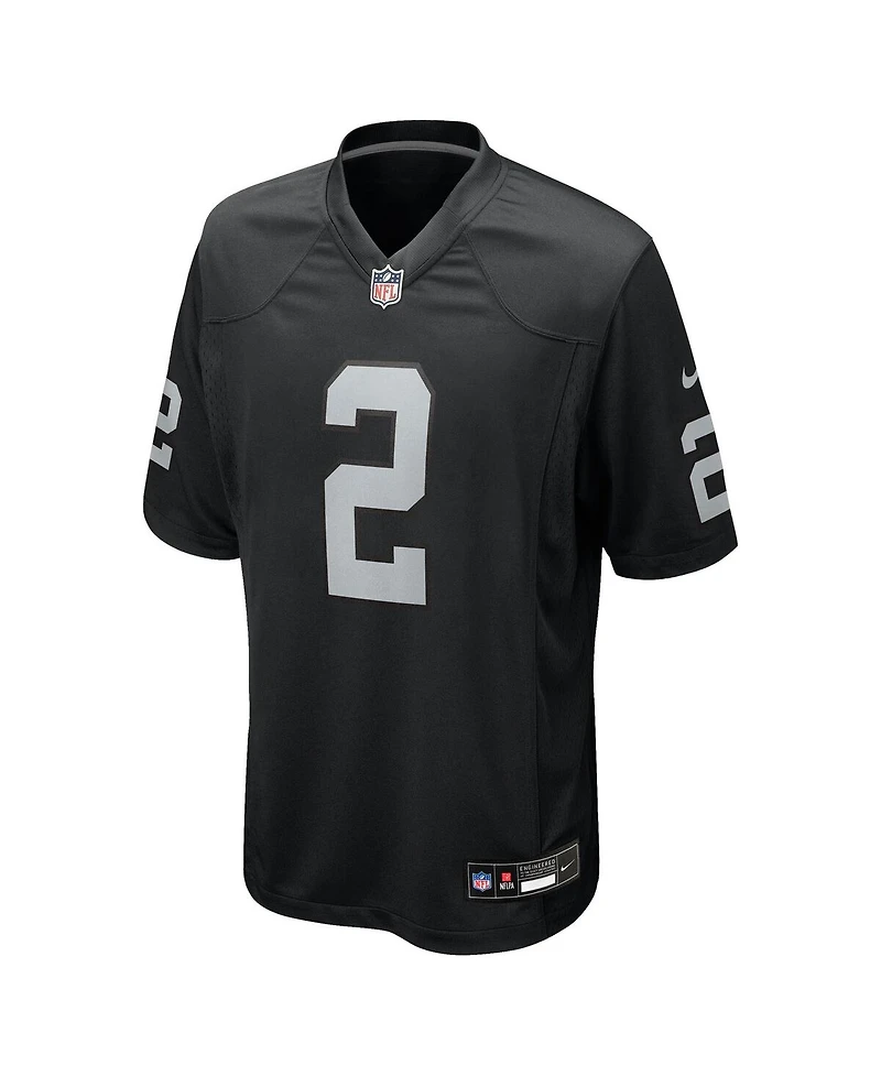 Nike Men's Ashton Jeanty Black Las Vegas Raiders 2025 Nfl Draft First Round Pick Game Jersey