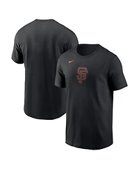 Nike Men's Black San Francisco Giants Lights Out Color Pop T-Shirt