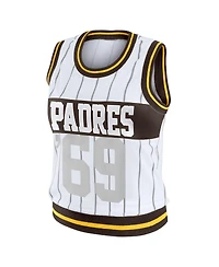 Wear by Erin Andrews Women's White San Diego Padres Sporty Tank Top
