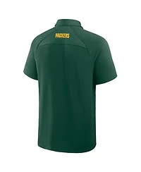 Fanatics Men's Green Bay Packers Back Around Raglan Polo Shirt