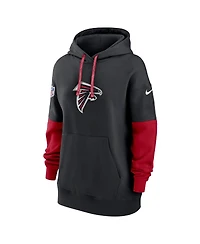 Nike Women's Black Atlanta Falcons 2024 Sideline Essential Fleece Pullover Hoodie