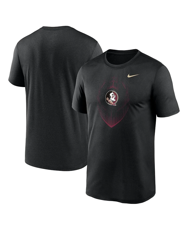 Nike Men's Black Florida State Seminoles Primetime Legend Icon Performance T-Shirt