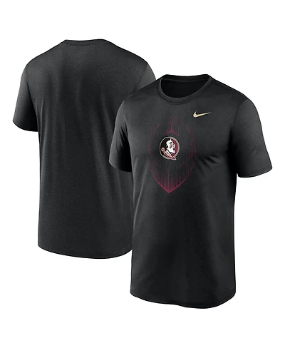 Nike Men's Black Florida State Seminoles Primetime Legend Icon Performance T-Shirt