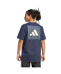 Adidas Men's Blue Real Madrid Jersey Hook T-Shirt