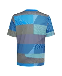 Adidas Big Boys and Girls Blue Real Madrid 2025/26 Pre-Match Jersey