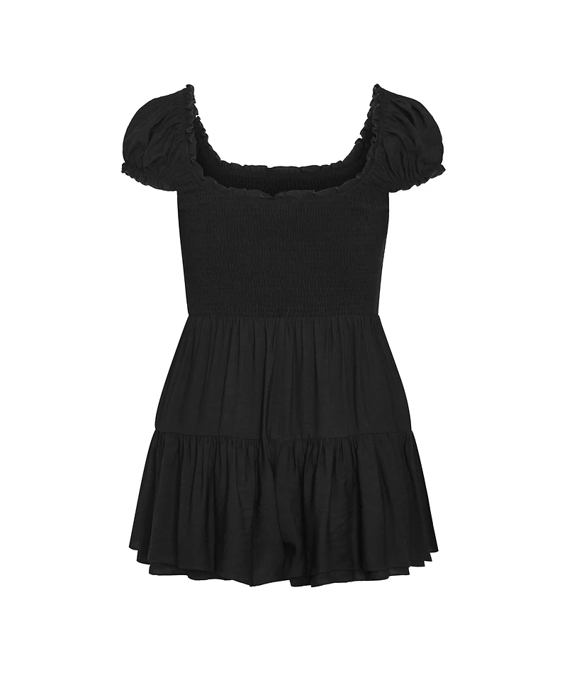 City Chic Plus Zuri Playsuit