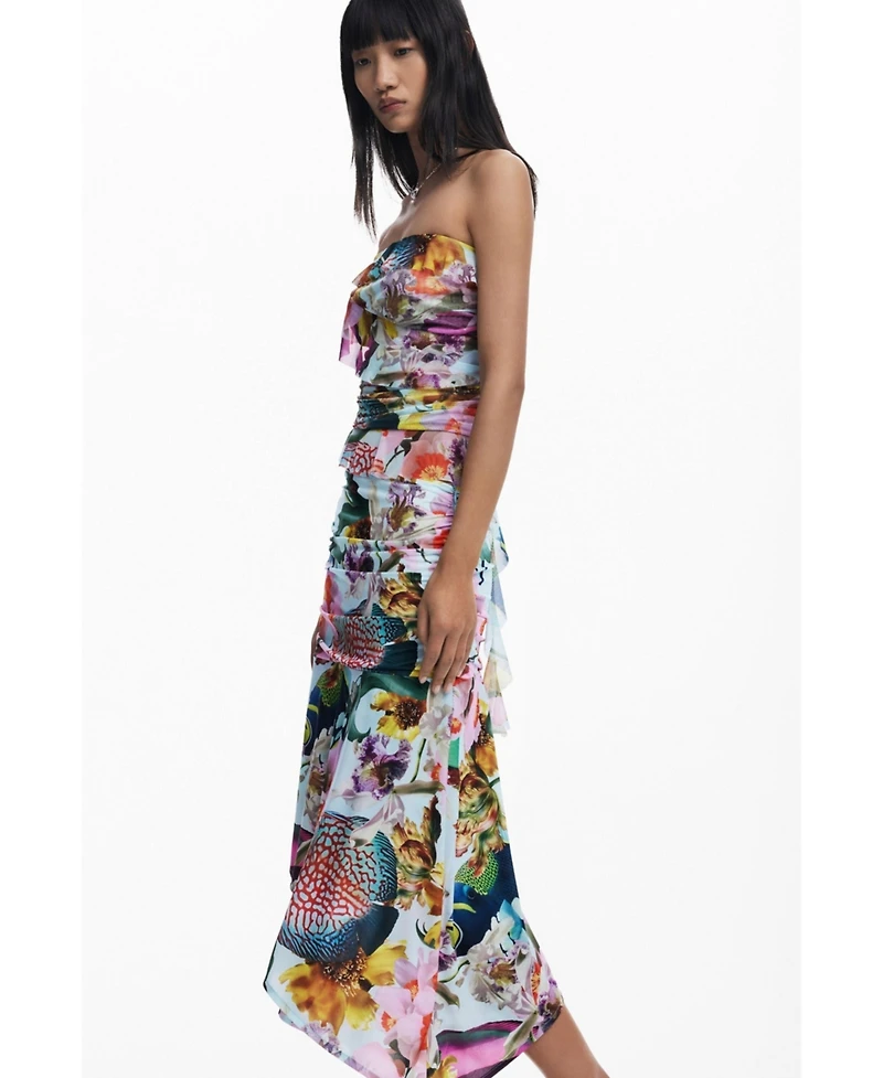 Desigual Women's Skirt designed by Mr. Christian Lacroix