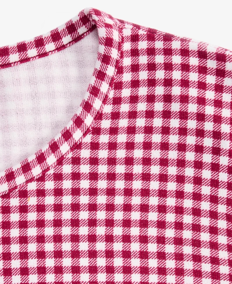 Charter Club Women's Jersey Printed Long Sleeve Sleepshirt