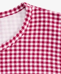 Charter Club Women's Jersey Printed Long Sleeve Sleepshirt