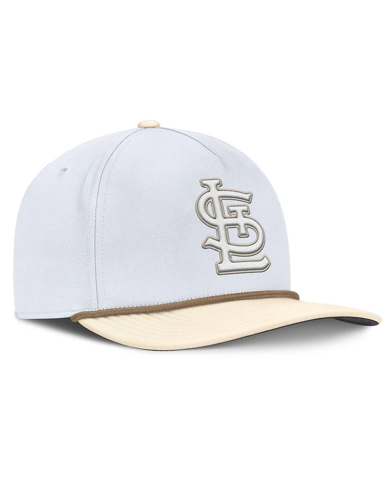 Nike Men's White/Cream St. Louis Cardinals Pro Performance Snapback Hat