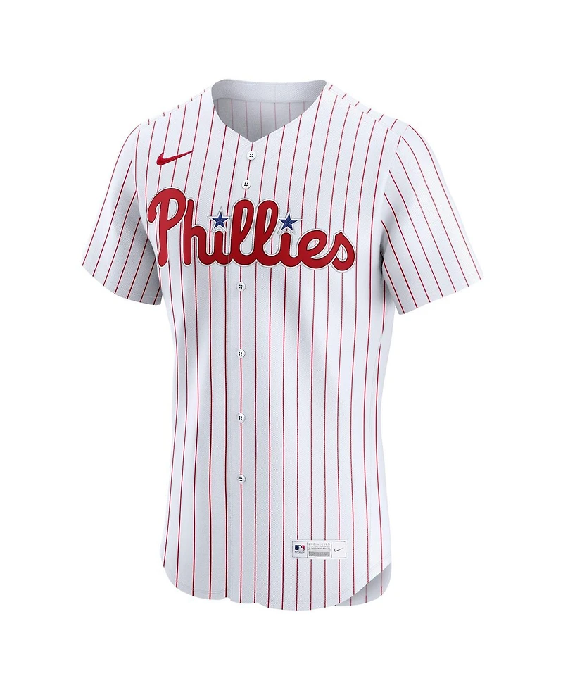Nike Men's Trea Turner White Philadelphia Phillies Home Elite Jersey