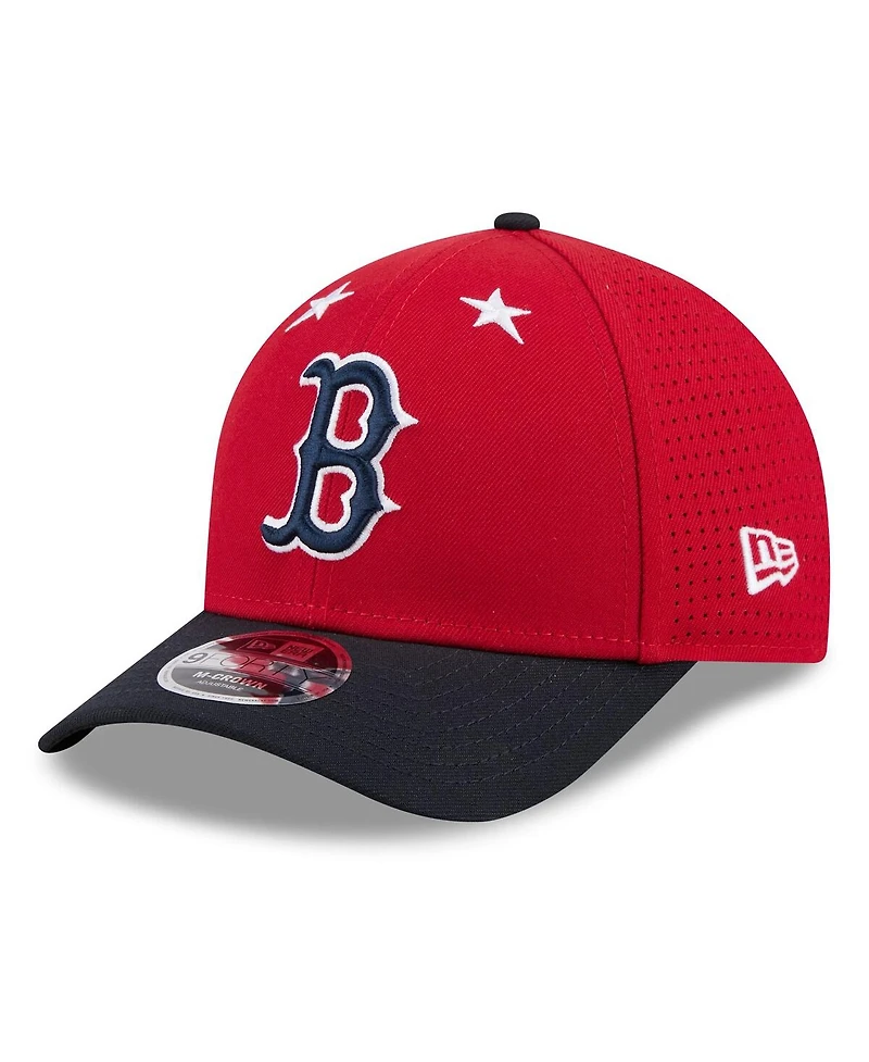 New Era Men's Red/Navy Boston Red Sox 2025 Mlb All-Star Game 9FORTY M-Crown Adjustable Hat