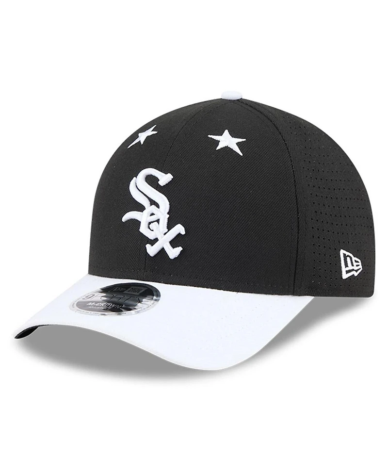 New Era Men's Black/White Chicago White Sox 2025 Mlb All-Star Game 9FORTY M-Crown Adjustable Hat