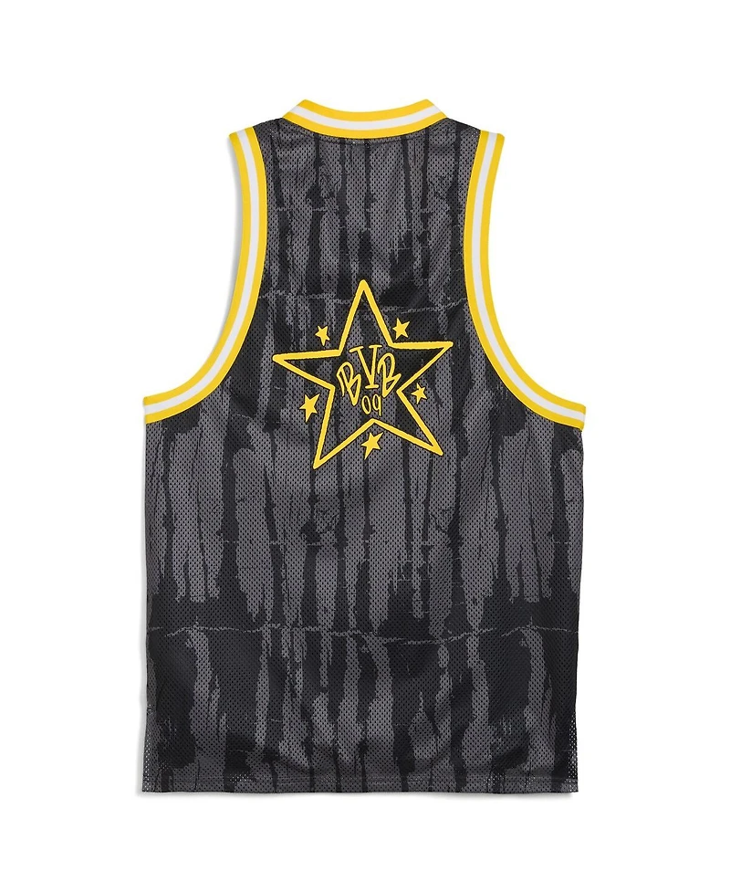 Puma Men's Black Borussia Dortmund 2025 Fifa Club World Cup DryCELL Basketball Jersey