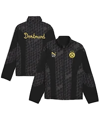 Puma x Kid Super Men's Black Borussia Dortmund 2025 Fifa Club World Cup Reversible Full-Zip Jacket