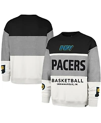 '47 Brand Men's and Women's Gray Indiana Pacers 2024/25 City Edition On Five Maximalist Pullover Sweatshirt