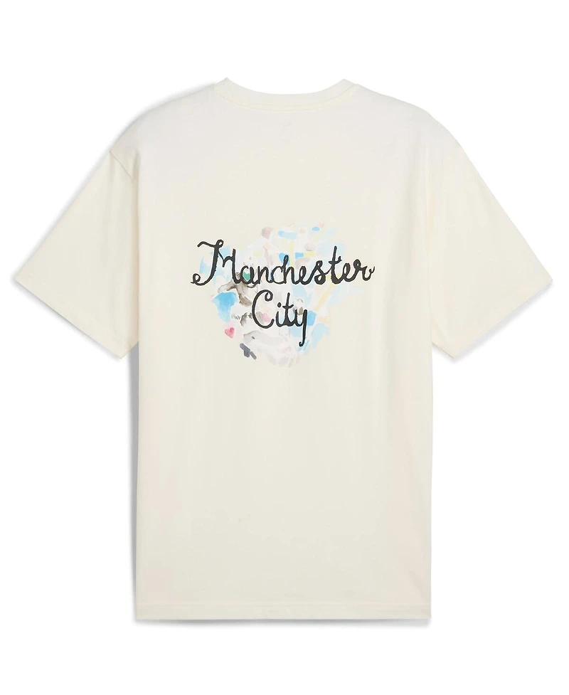 Puma x Kid Super Men's White Manchester City 2025 Fifa Club World Cup Graphic T-Shirt