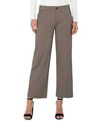Liverpool Los Angeles Women's Wide-Leg Cropped Pants