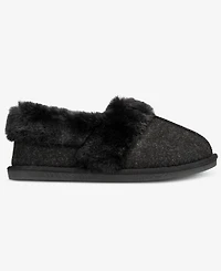 Charter Club Women's Faux-Fur-Lined Slippers, Macy's Exclusive