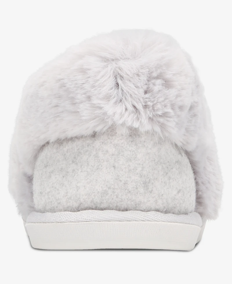 Charter Club Women's Faux-Fur-Lined Slippers, Macy's Exclusive