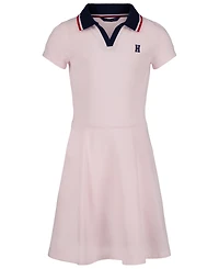 Tommy Hilfiger Big Girls Johnny Collar Solid Polo Dress