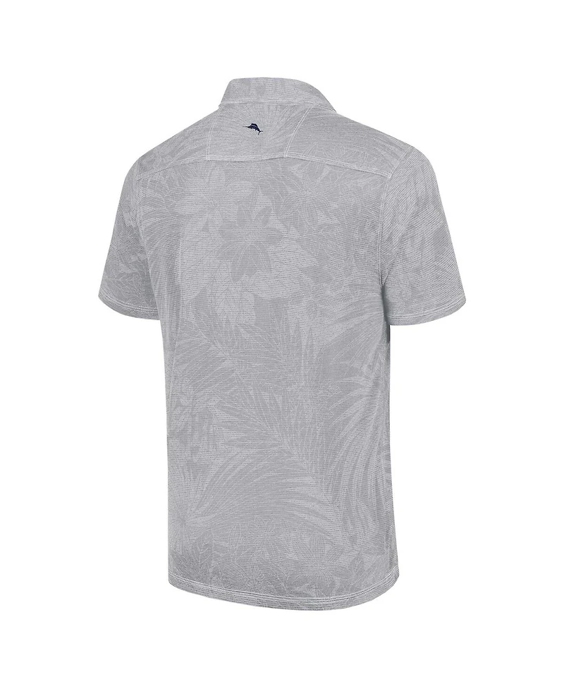 Tommy Bahama Men's Gray Dale Earnhardt Jr. Santiago Paradise Polo Shirt
