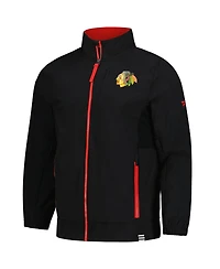 Fanatics Men's Black Chicago Blackhawks Authentic Pro Rink Coaches Full-Zip Jacket